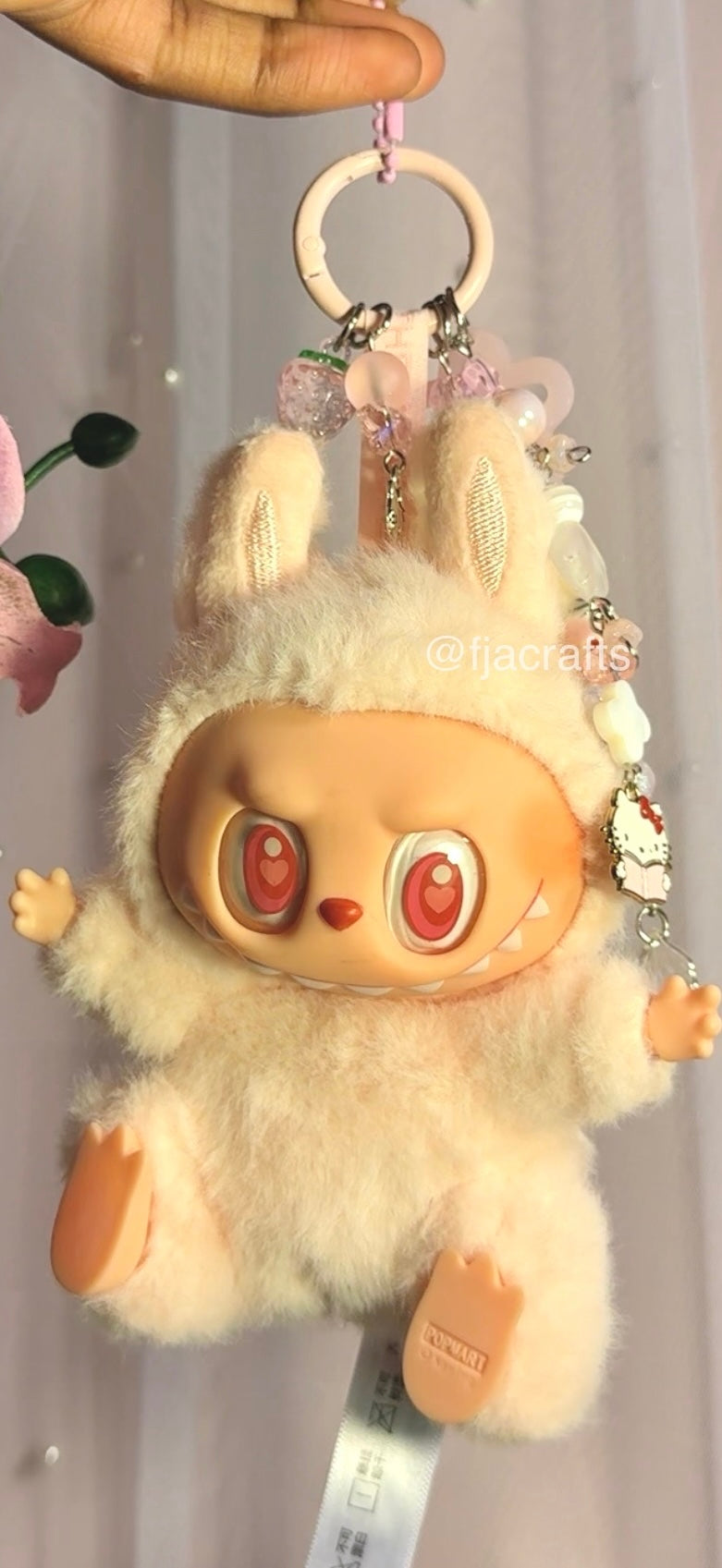 仲良しキャンディ♡くま&小鳥 Scuba Diver Kitty Kawaii Authentic Beaded Keychain – FJA Crafts