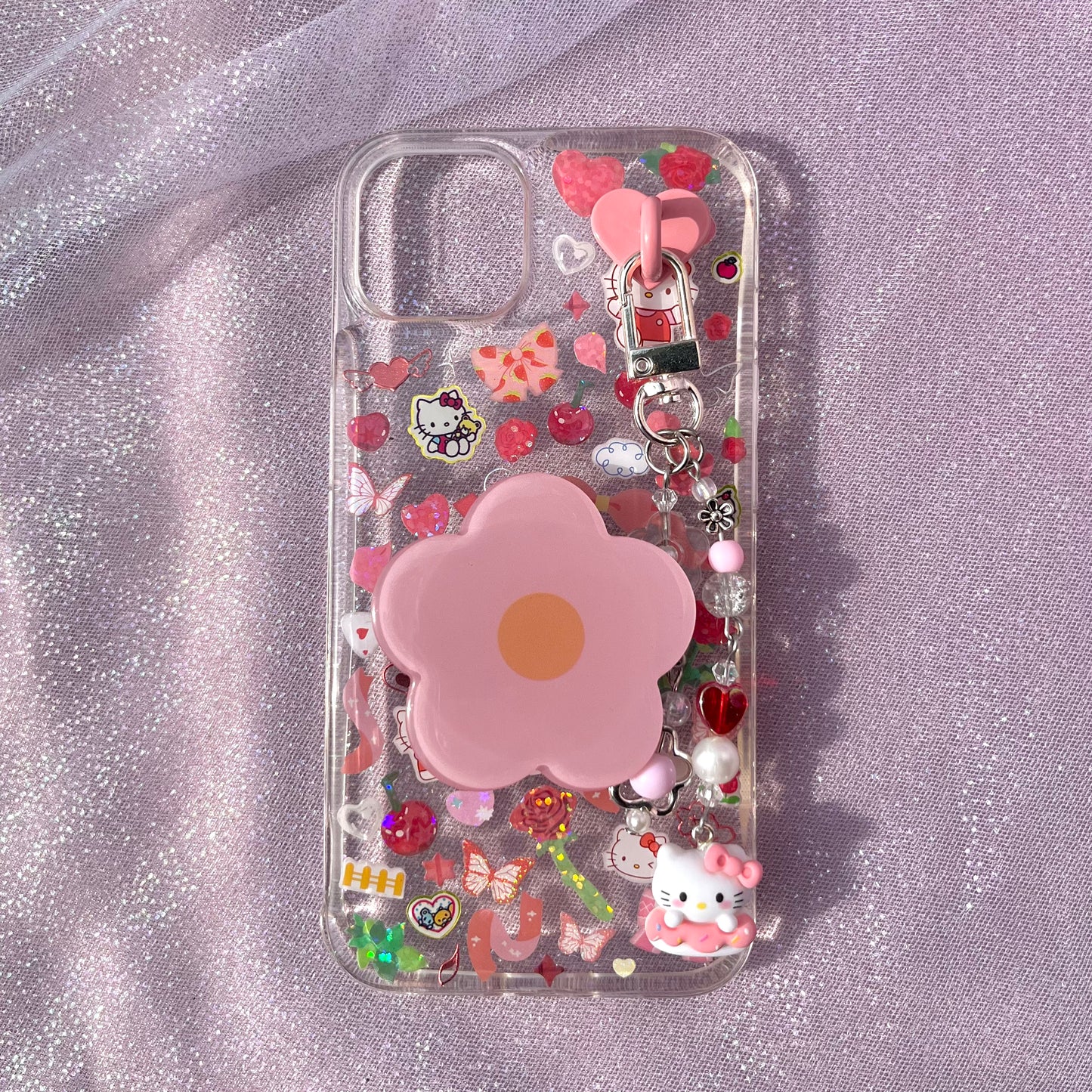 Flower Power Phone Grip | Griptok FJA Crafts